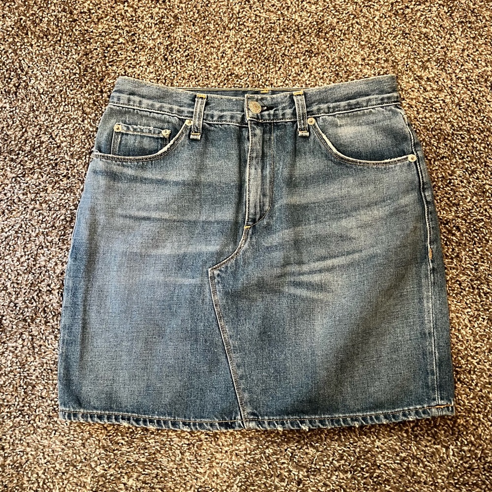 Rag & bone 27 jean skirt
